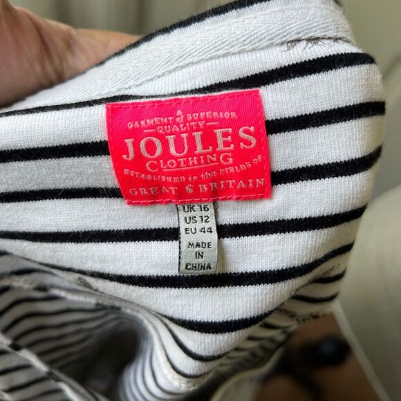 Joules Harbour Striped Bee Print Long Sleeve Shirt US12 - Picture 6 of 7